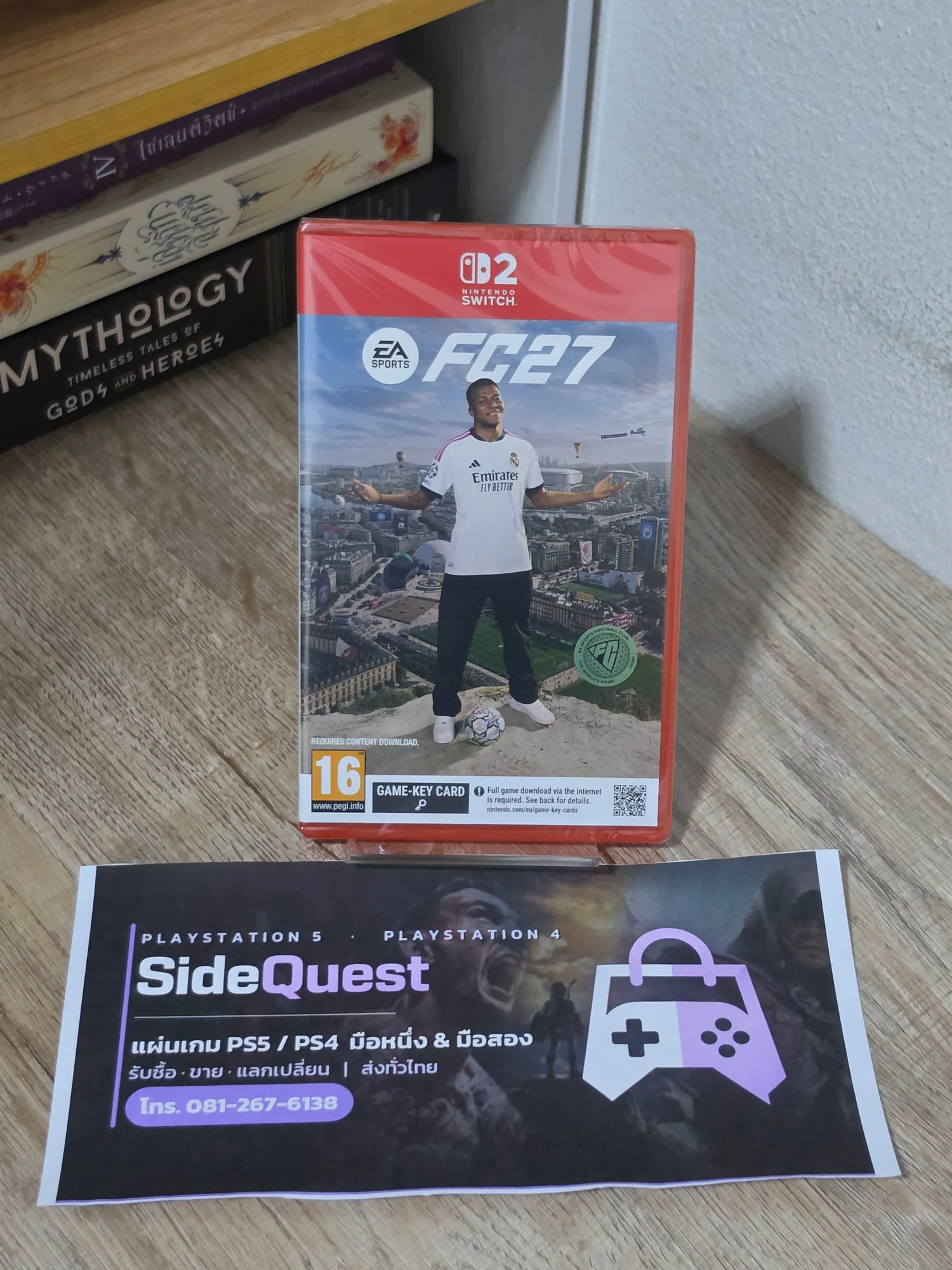 กล่องจริงของ EA SPORTS FC 27 ที่ร้าน ซีลยังไม่แกะ