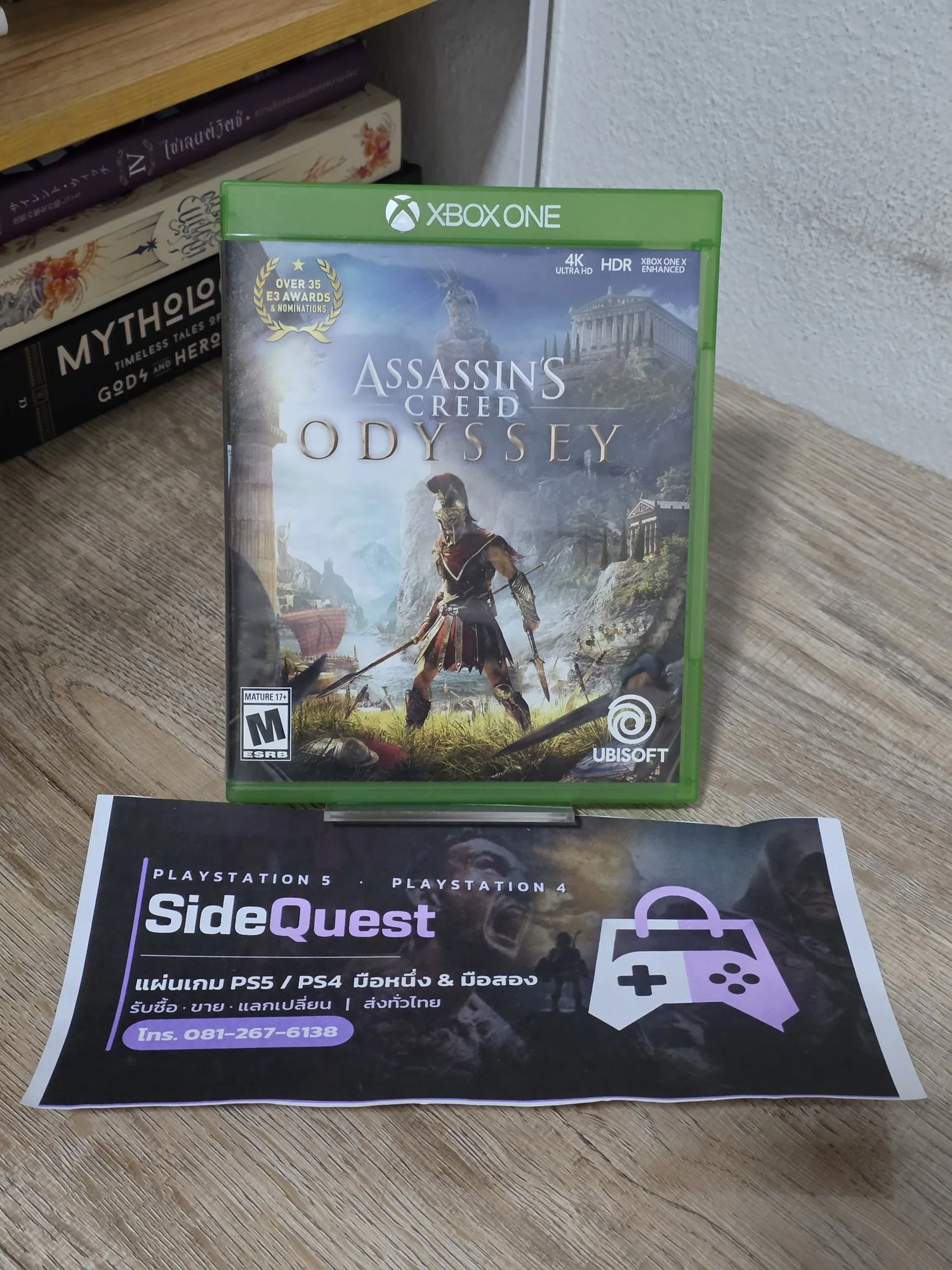 แผ่นจริงที่เราขาย: Assassin's Creed Odyssey Xbox One มือสอง สภาพเหมือนใหม่ แผ่น US
