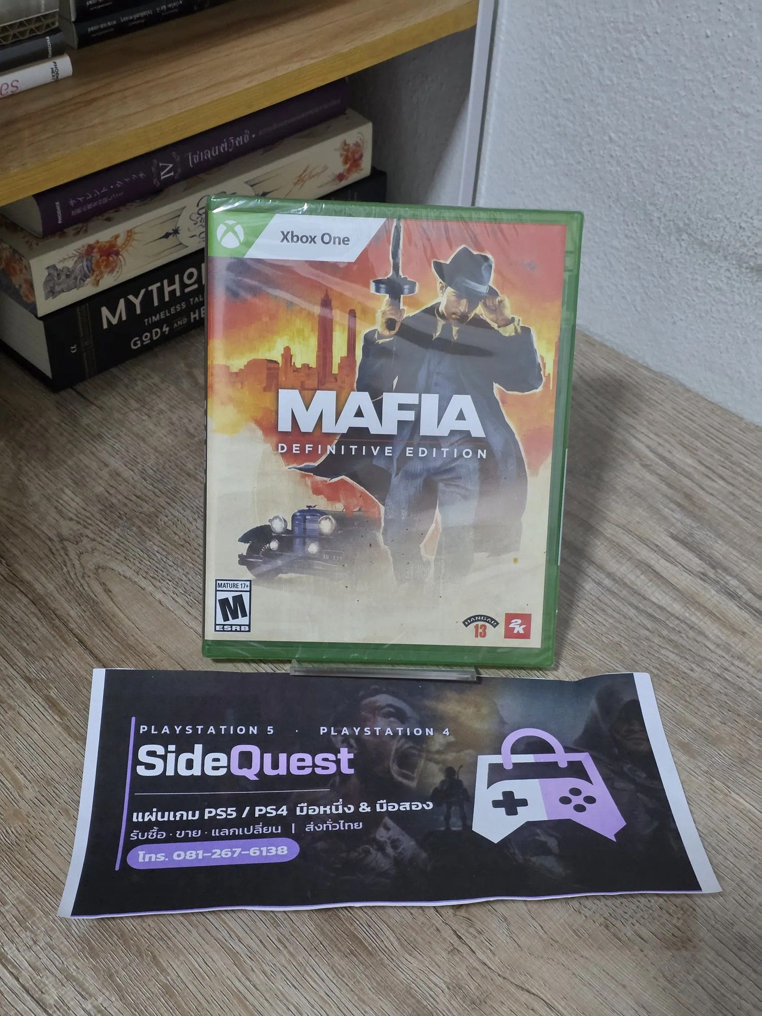 กล่องจริงที่เราขาย: Mafia: Definitive Edition Xbox One ของใหม่ ซีลเดิม แผ่น US